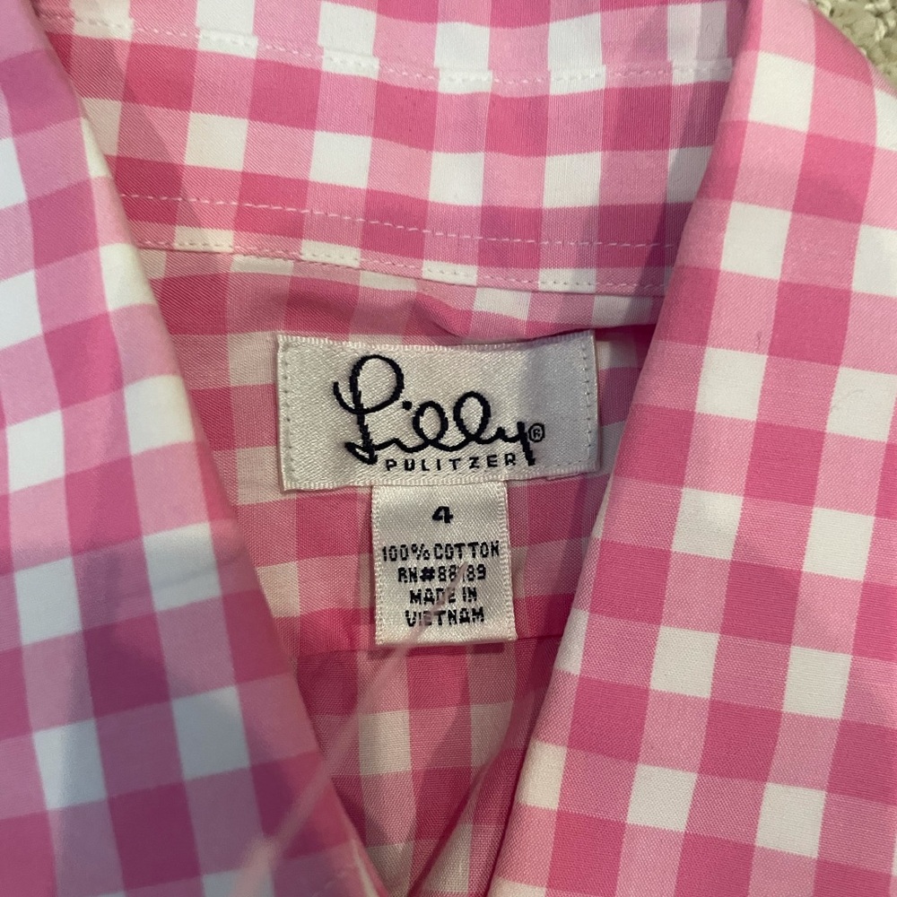 Lilly Pulitzer button down - Picture 2 of 3